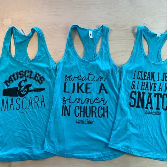 Lot of 3 Tank Tops size Small (ED) - Picture 2 of 10